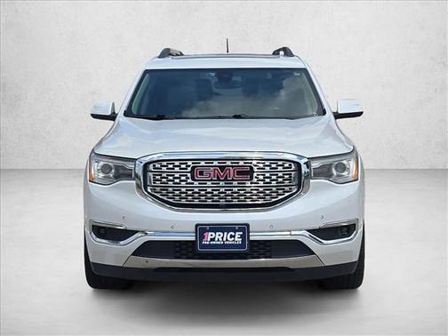 White Frost Tricoat 2017 GMC Acadia Denali