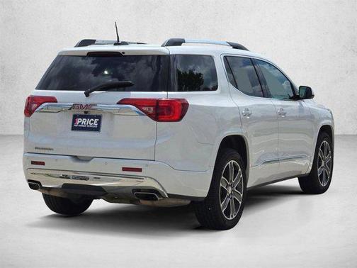 White Frost Tricoat 2017 GMC Acadia Denali