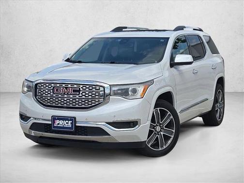 White Frost Tricoat 2017 GMC Acadia Denali