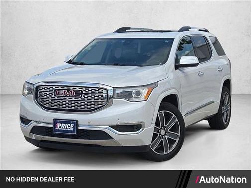 White Frost Tricoat 2017 GMC Acadia Denali