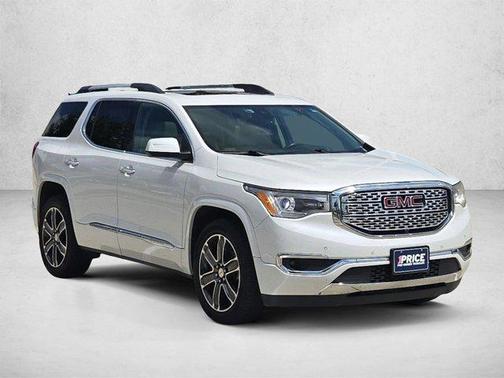 White Frost Tricoat 2017 GMC Acadia Denali