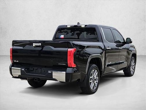 Midnight Black Metallic 2025 Toyota Tundra Hybrid 1794 Edition
