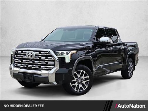 Midnight Black Metallic 2025 Toyota Tundra Hybrid 1794 Edition