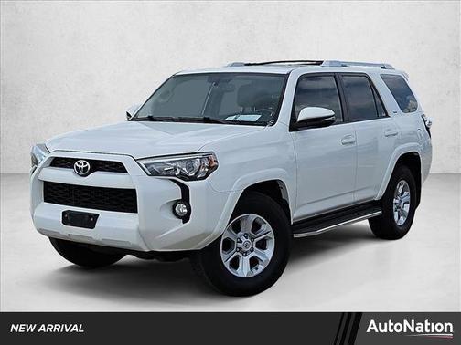Super White 2018 Toyota 4Runner SR5 Premium