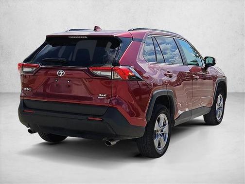 Ruby Flare Pearl 2025 Toyota RAV4 Hybrid XLE