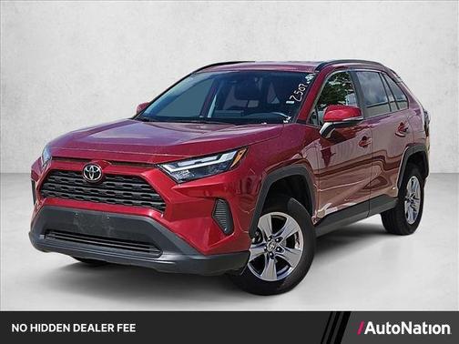 Ruby Flare Pearl 2025 Toyota RAV4 Hybrid XLE