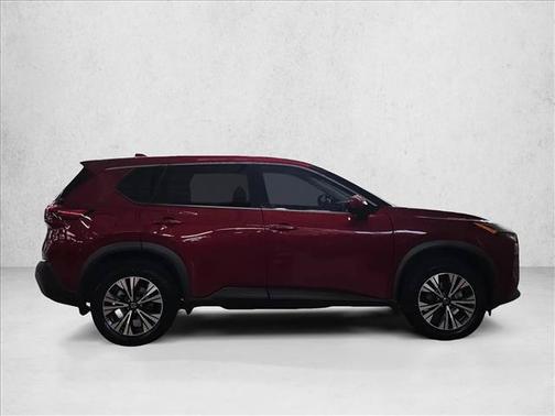 Scarlet Ember Tintcoat 2021 Nissan Rogue SV