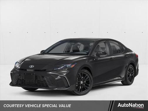 Midnight Black Metallic 2026 Toyota Camry SE