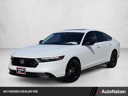 Platinum White Pearl 2025 Honda Accord SE