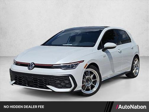 opal white pearl 2026 Volkswagen Golf GTI 2.0T SE DSG