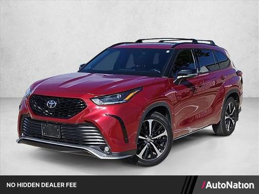 Ruby Flare Pearl 2021 Toyota Highlander XSE