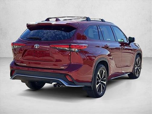 Ruby Flare Pearl 2021 Toyota Highlander XSE