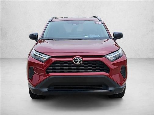 Ruby Flare Pearl 2025 Toyota RAV4 Hybrid LE