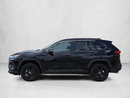 Midnight Black Metallic 2025 Toyota RAV4 XLE