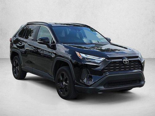 Midnight Black Metallic 2025 Toyota RAV4 XLE