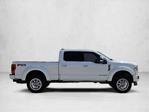 Star White Metallic Tri-Coat 2020 Ford F-250 Platinum
