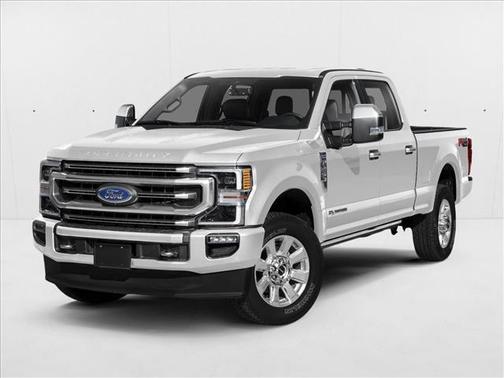 Star White Metallic Tri-Coat 2020 Ford F-250 Platinum