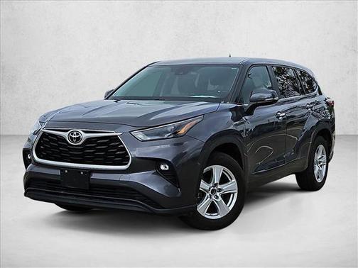 Magnetic Gray Metallic 2023 Toyota Highlander LE