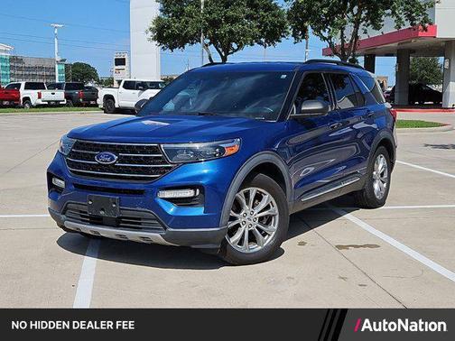 Atlas Blue Metallic 2020 Ford Explorer XLT