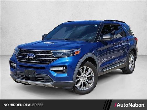 Atlas Blue Metallic 2020 Ford Explorer XLT