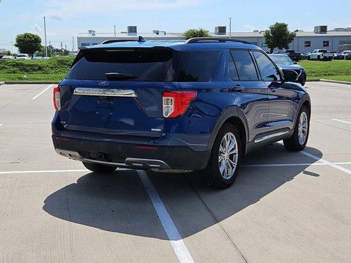 Atlas Blue Metallic 2020 Ford Explorer XLT