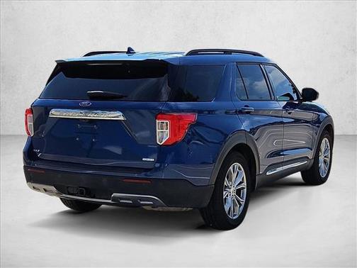 Atlas Blue Metallic 2020 Ford Explorer XLT
