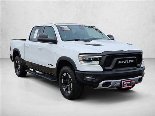 Bright White Clearcoat 2020 RAM 1500 Rebel