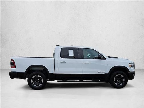 Bright White Clearcoat 2020 RAM 1500 Rebel