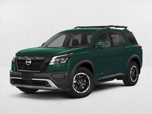 Glacier White 2025 Nissan Pathfinder Rock Creek 4WD