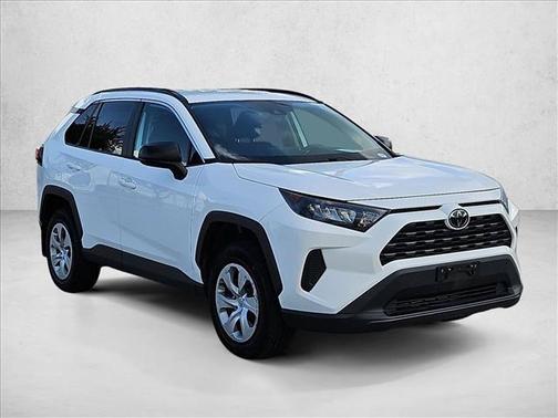 Super White 2020 Toyota RAV4 LE