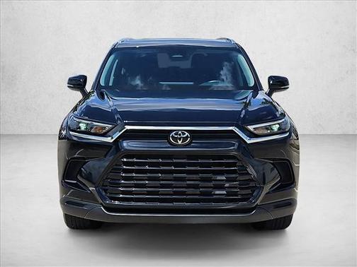 Midnight Black Metallic 2025 Toyota Grand Highlander XLE