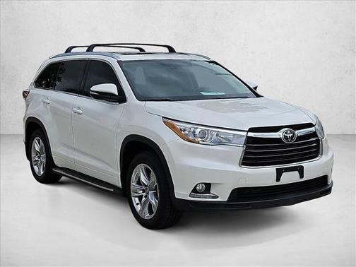 Blizzard Pearl 2016 Toyota Highlander Limited Platinum