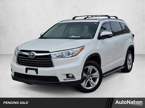 Blizzard Pearl 2016 Toyota Highlander Limited Platinum