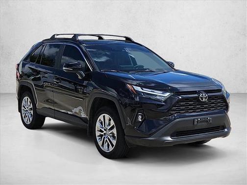 Midnight Black Metallic 2025 Toyota RAV4 XLE Premium