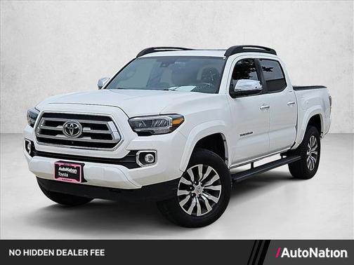 Super White 2020 Toyota Tacoma Limited