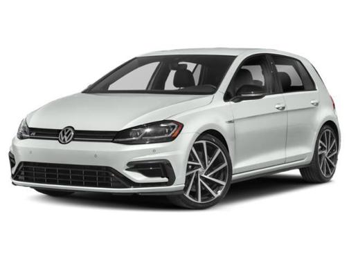Oryx White Pearl 2019 Volkswagen Golf R 2.0T DSG