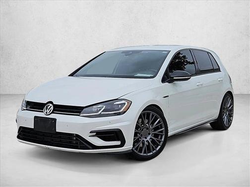 Oryx White Pearl 2019 Volkswagen Golf R 2.0T DSG