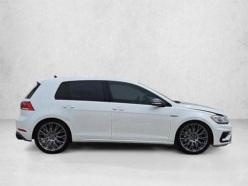 Oryx White Pearl 2019 Volkswagen Golf R 2.0T DSG