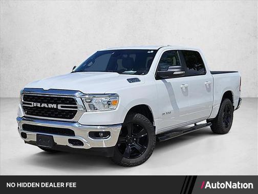 Bright White Clearcoat 2022 RAM 1500 Lone Star