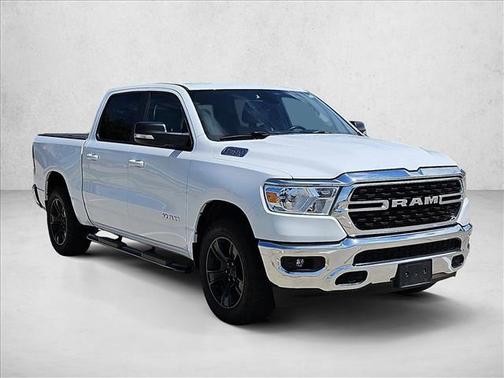 Bright White Clearcoat 2022 RAM 1500 Lone Star
