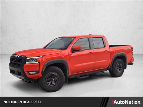 Afterburn Orange 2025 Nissan Frontier PRO-4X