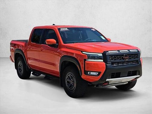 Afterburn Orange 2025 Nissan Frontier PRO-4X