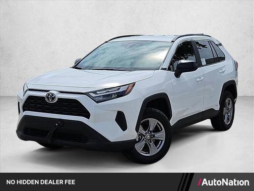 Ice Cap 2025 Toyota RAV4 Hybrid LE