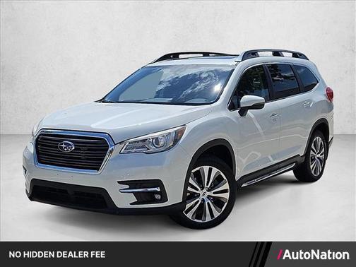 Crystal White Pearl 2021 Subaru Ascent Limited 7-Passenger
