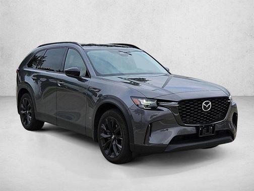 Machine Gray Metallic 2025 Mazda CX-90 PHEV Premium Sport