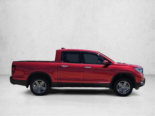Radiant Red Metall 2023 Honda Ridgeline RTL-E