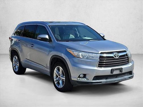 Silver/Gray 2015 Toyota Highlander Limited