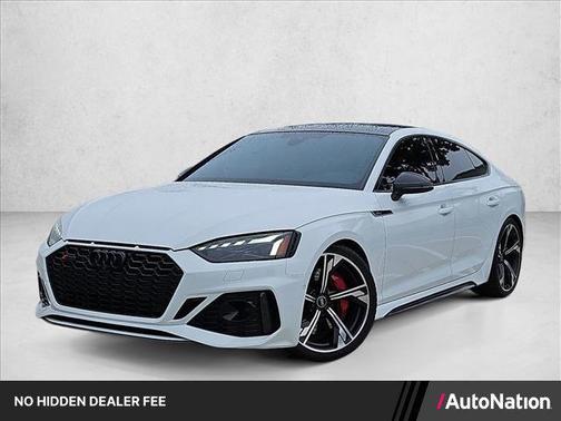 Glacier White Metallic 2023 Audi RS 5 2.9T