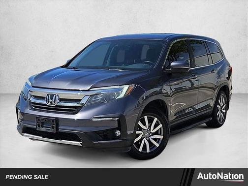 Lunar Silver Metallic 2019 Honda Pilot EX-L