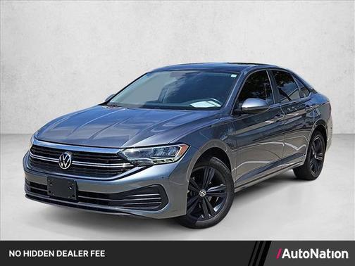 Platinum Gray Meta 2024 Volkswagen Jetta 1.5T SE